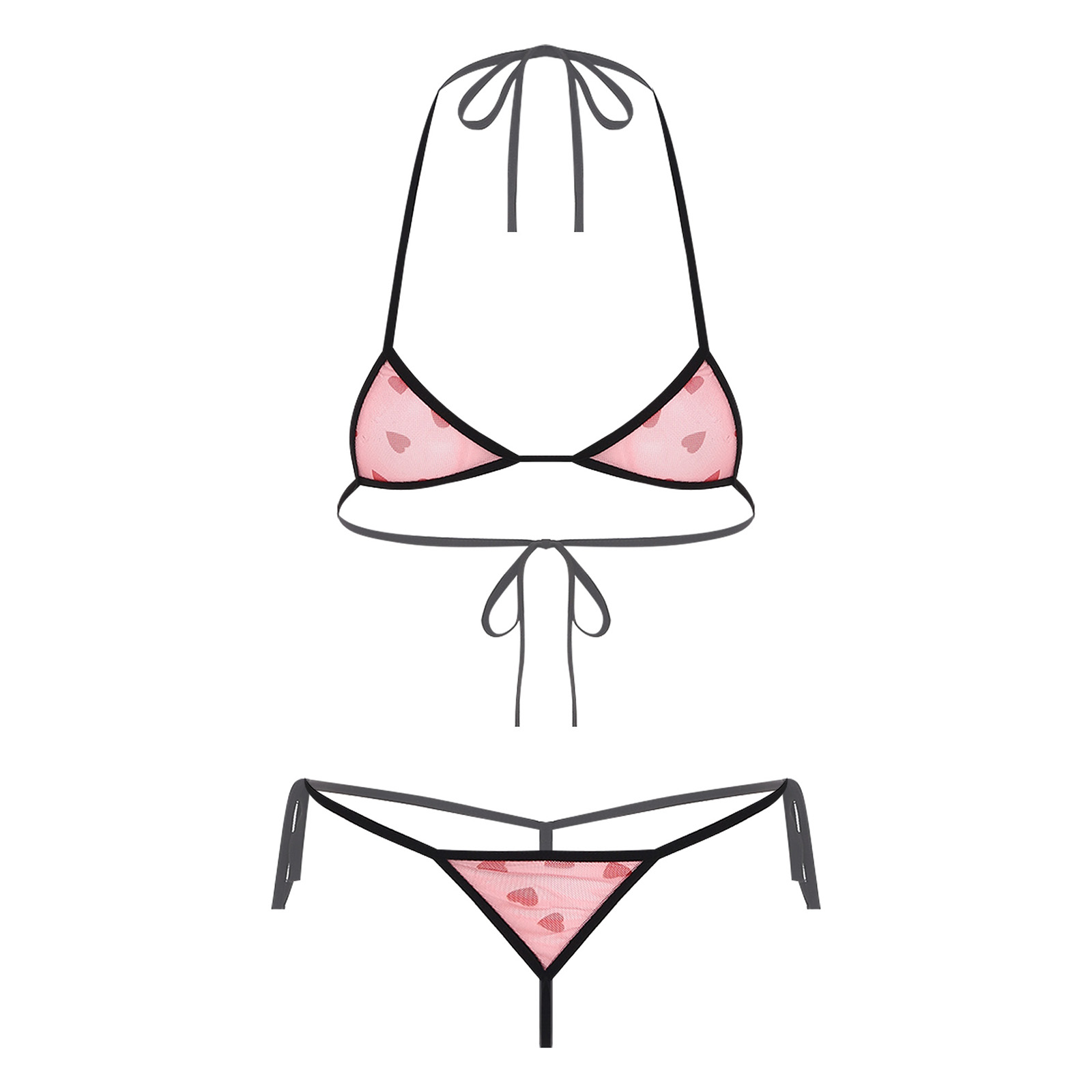 Set Pakaian Dalam Wanita Mikro - Sheer Bra Lace ulasan dan harga