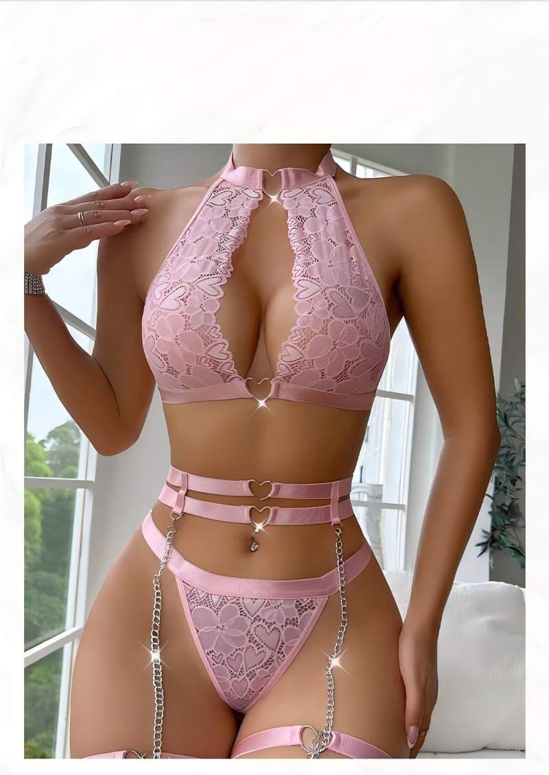 Set Lingerie Seksi Push Up den - Minimizer Bra Women ulasan dan harga