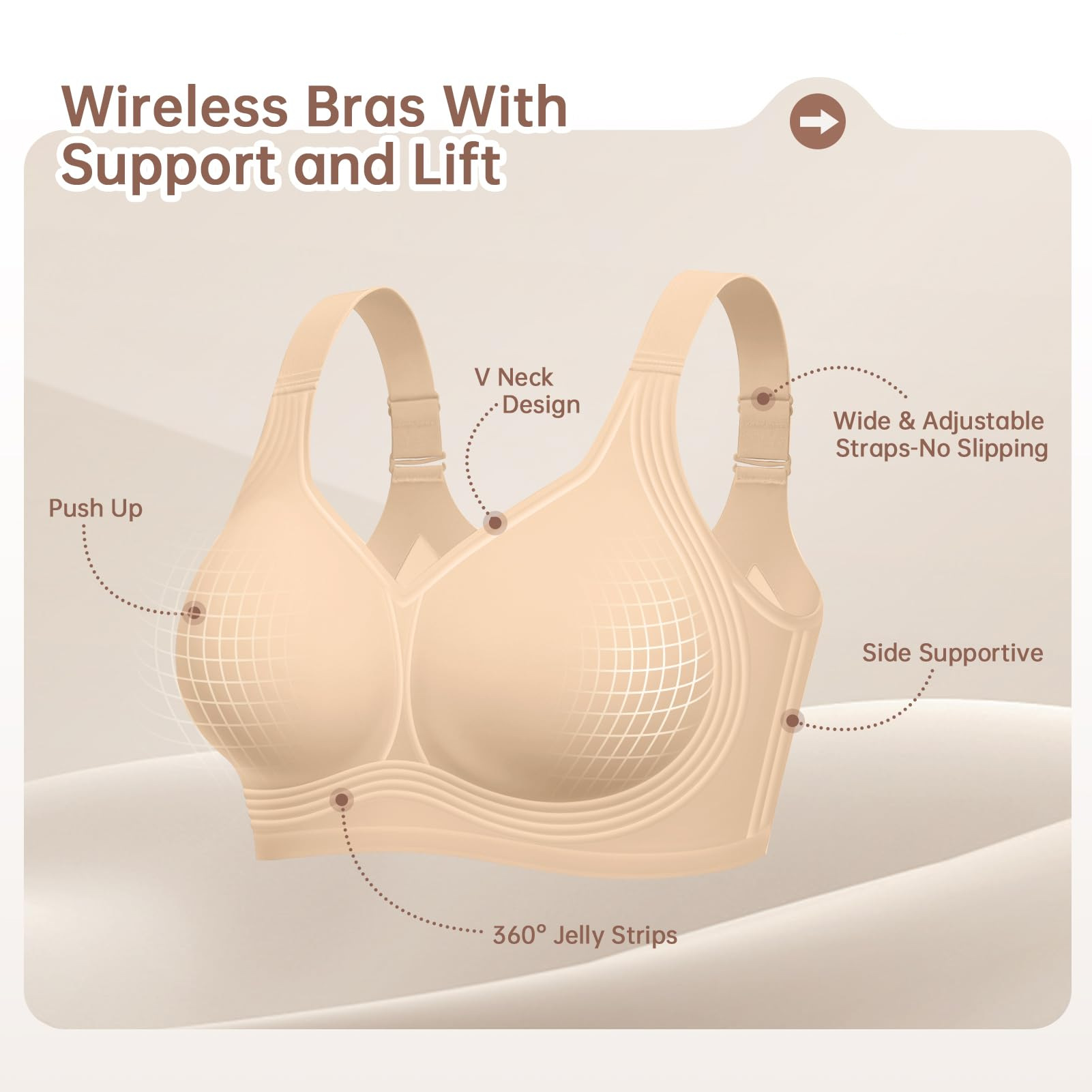 Bra Tanpa Kawat Ukuran Besar u - Full Coverage Bra ulasan dan harga