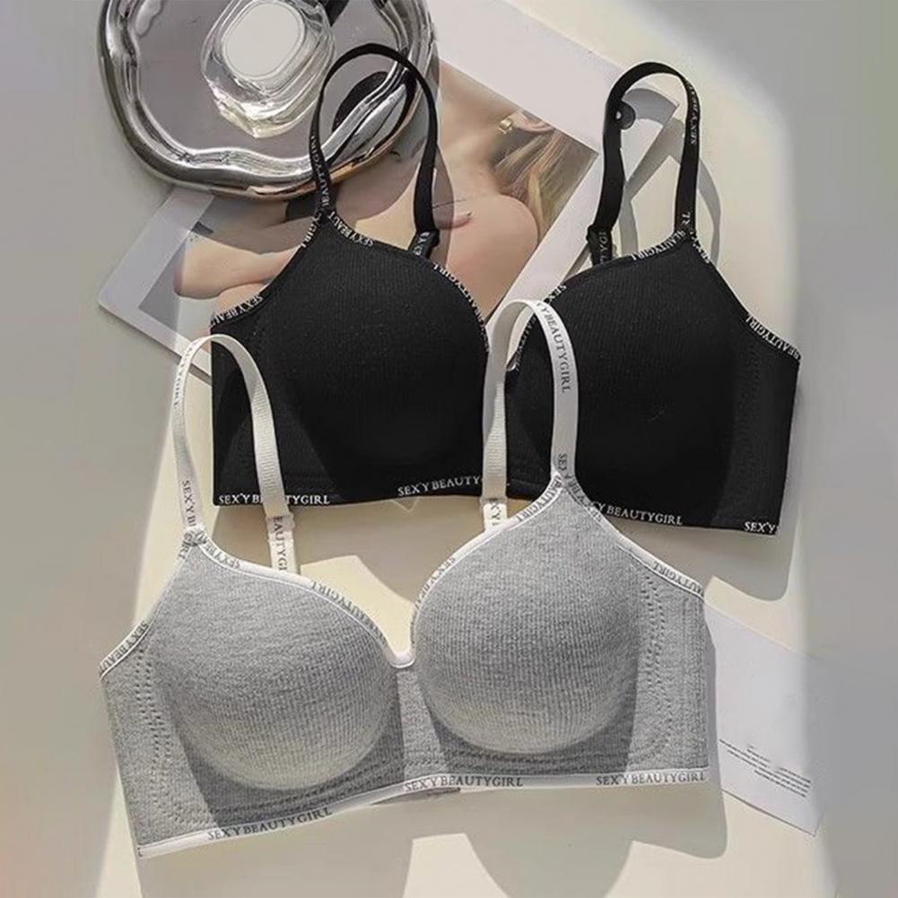 Bra Wanita Deep V Tanpa Kawat, - Full Coverage Bra ulasan dan harga